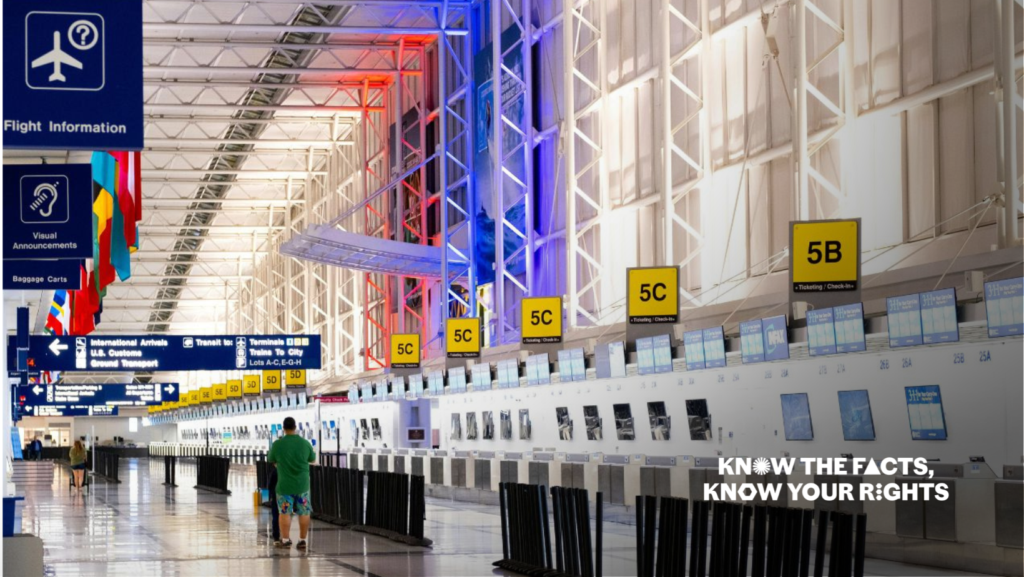 What immigrants should know before traveling by plane within the United States