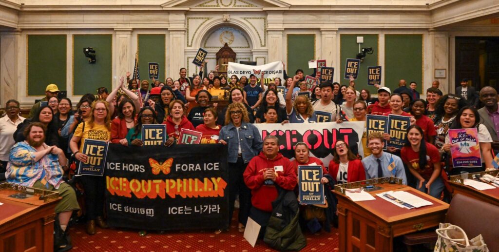 Cómo las trabajadoras del hogar ayudaron a ganar la campaña ‘Fuera ICE’ en Filadelfia